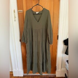 Universal Thread Long Sleeve Maxi Dress